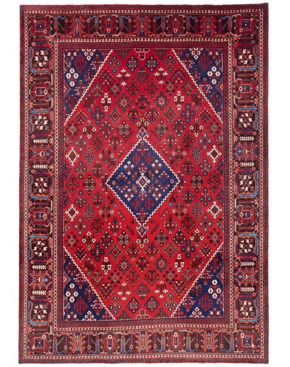 Tappeto Hamadan Fine Persia marrone grigio 214x310