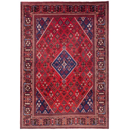Tappeto Hamadan Fine Persia marrone grigio 214x310