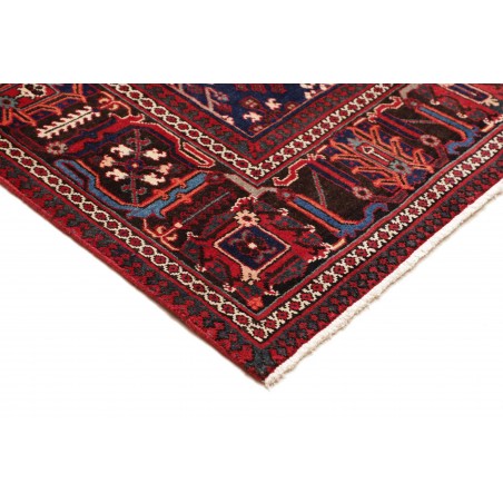 Tappeto Hamadan Fine Persia marrone grigio 214x310