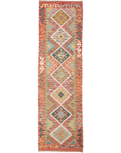 Tappeto Kilim Afghanistan marrone 75x255