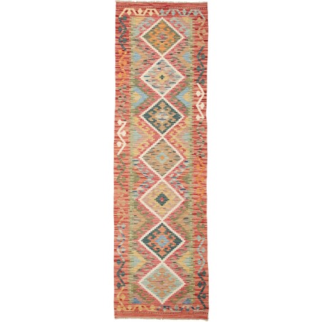 Tappeto Kilim Afghanistan marrone 75x255