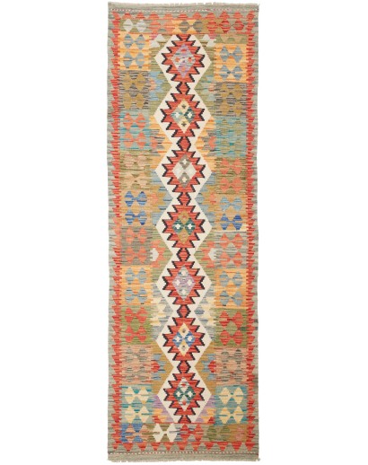 Tappeto Kilim Afghanistan marrone 77x239