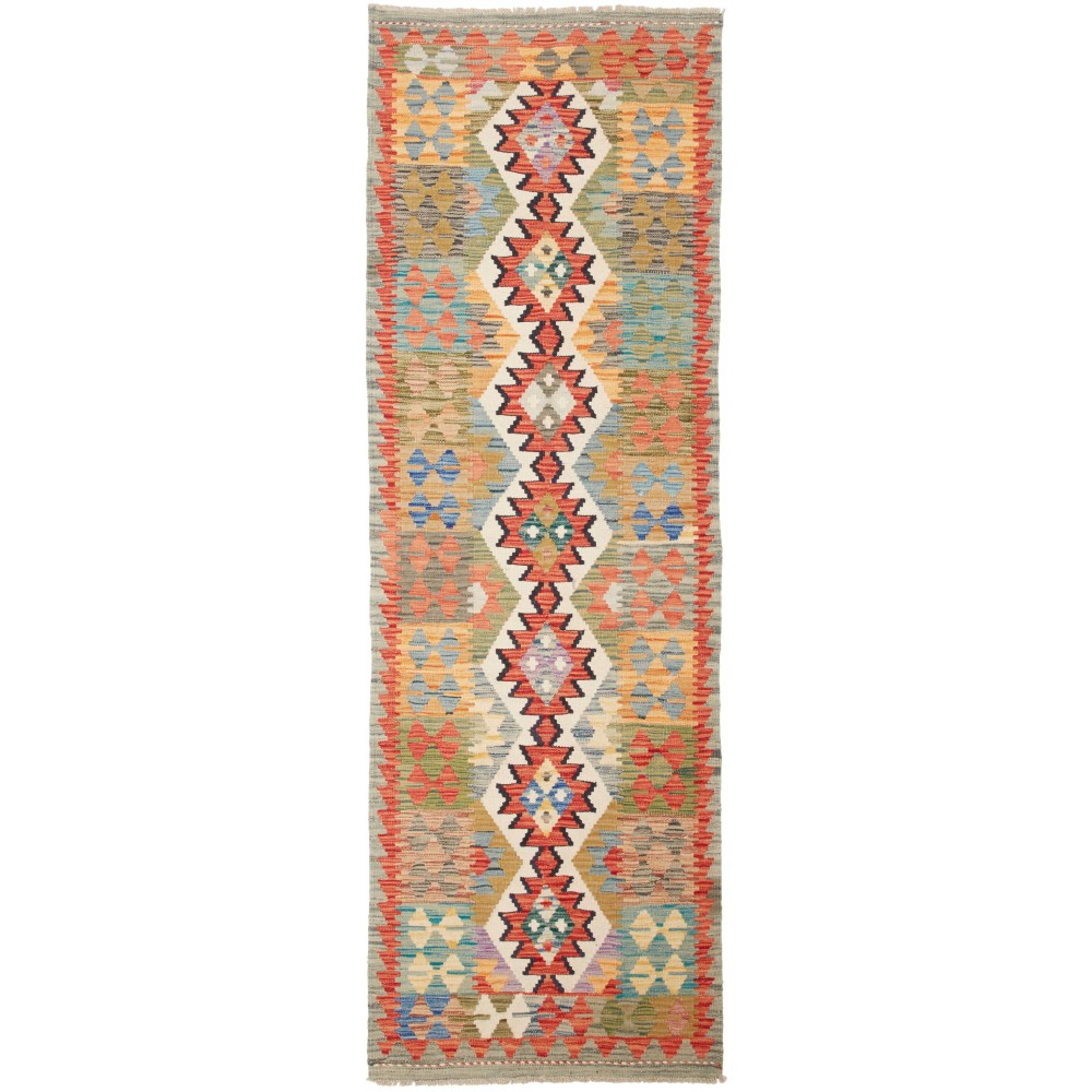 Tappeto Kilim Afghanistan marrone 77x239 Tappeto Kilim Afghanistan marrone 77x239