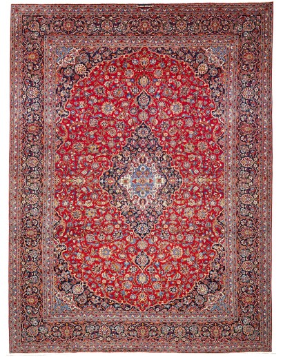 Tappeto Ardakan Persia marrone giallo 310x410