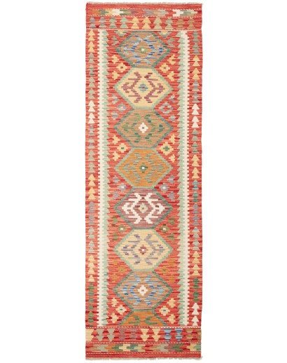 Tappeto Kilim Afghanistan marrone 79x248