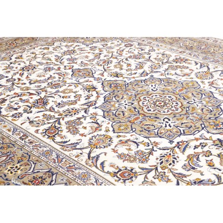 Tappeto Kashan Persia bianco 248x377