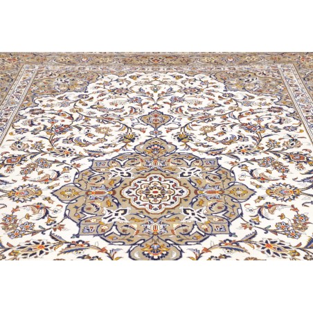 Tappeto Kashan Persia bianco 248x377