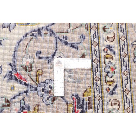 Tappeto Kashan Persia bianco marrone 200x300