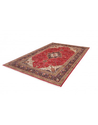 Tappeto Tabriz Persia marrone grigio 203x298