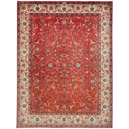 Tappeto Tabriz Persia marrone giallo 284x383