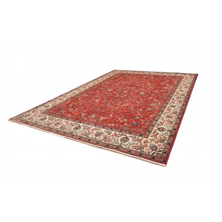 Tappeto Tabriz Persia marrone giallo 284x383