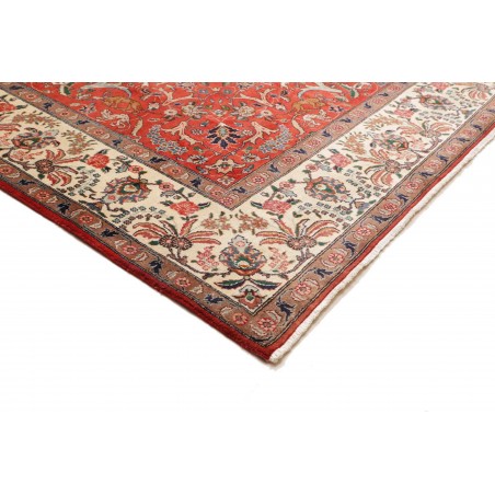 Tappeto Tabriz Persia marrone giallo 284x383