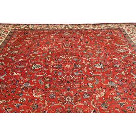 Tappeto Tabriz Persia marrone giallo 284x383