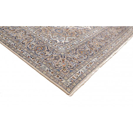 Tappeto Kashan Persia beige grigio 248x358