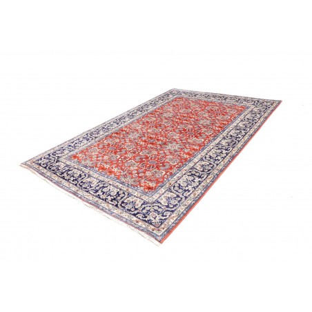 Tappeto Kashan Persia bianco marrone 197x295