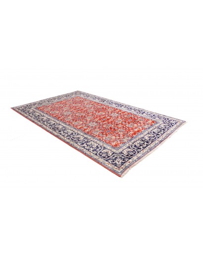 Tappeto Kashan Persia bianco marrone 197x295