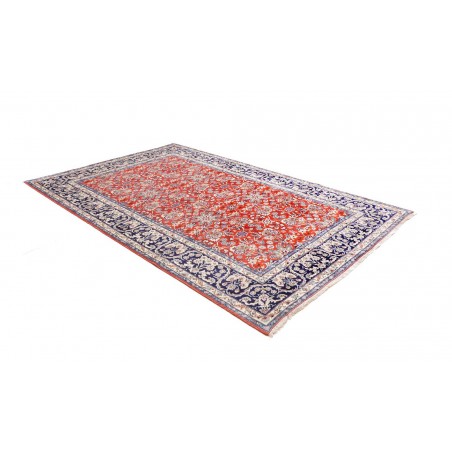 Tappeto Kashan Persia bianco marrone 197x295