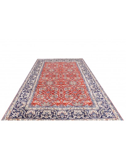 Tappeto Kashan Persia bianco marrone 197x295