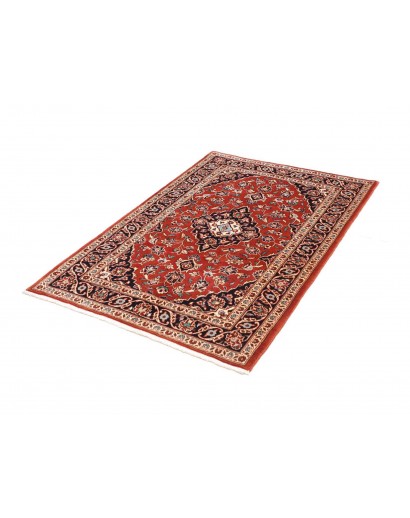 Tappeto Kashan Fine Persia marrone giallo 100x148