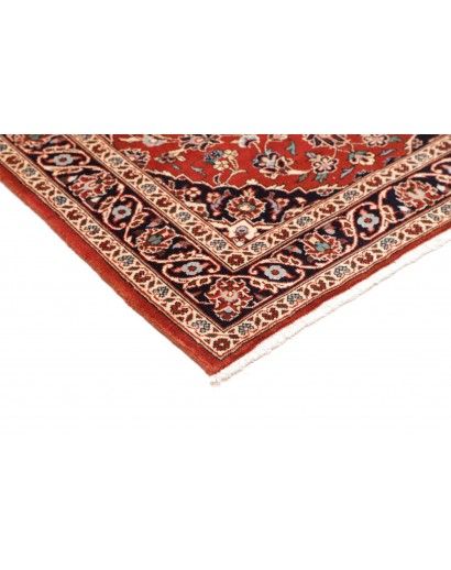 Tappeto Kashan Fine Persia marrone giallo 100x148