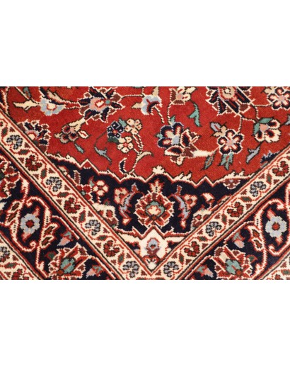 Tappeto Kashan Fine Persia marrone giallo 100x148