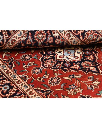 Tappeto Kashan Fine Persia marrone giallo 100x148