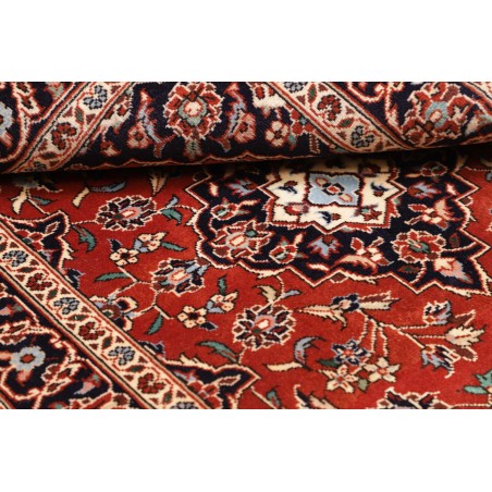 Tappeto Kashan Fine Persia marrone giallo 100x148