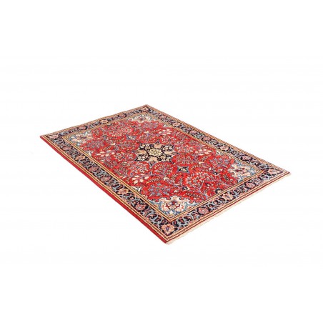 Tappeto Sarough Persia beige blu 107x152