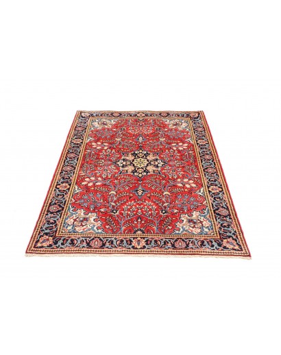 Tappeto Sarough Persia beige blu 107x152