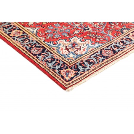 Tappeto Sarough Persia beige blu 107x152