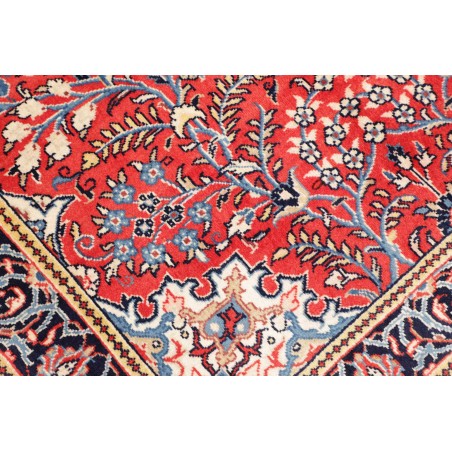 Tappeto Sarough Persia beige blu 107x152