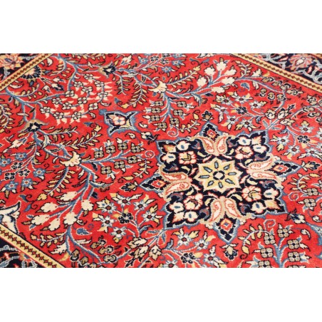 Tappeto Sarough Persia beige blu 107x152