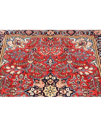 Tappeto Sarough Persia beige blu 107x152