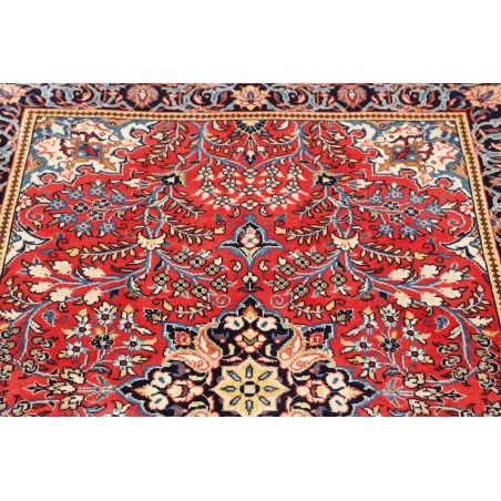 Tappeto Sarough Persia beige blu 107x152
