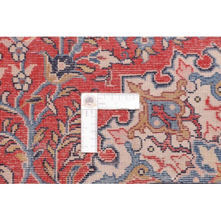 Tappeto Sarough Persia beige blu 107x152