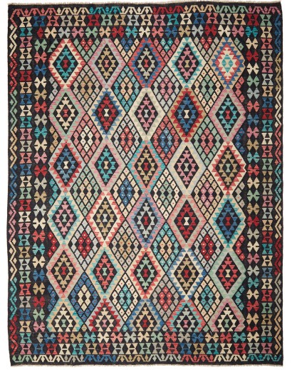 Tappeto Kilim Afghanistan marrone 267x346