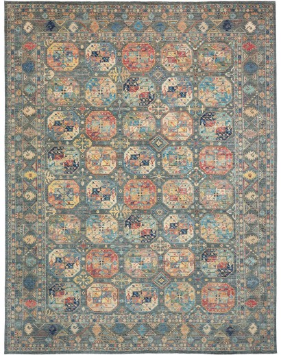 Tappeto Zigler Fine Pakistan bianco giallo 300x388