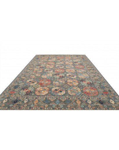 Tappeto Zigler Fine Pakistan bianco giallo 300x388