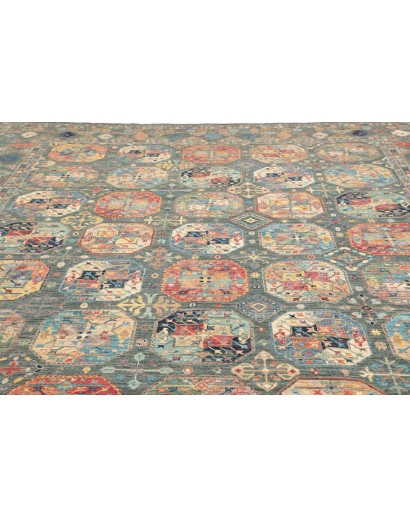 Tappeto Zigler Fine Pakistan bianco giallo 300x388