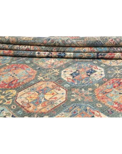 Tappeto Zigler Fine Pakistan bianco giallo 300x388