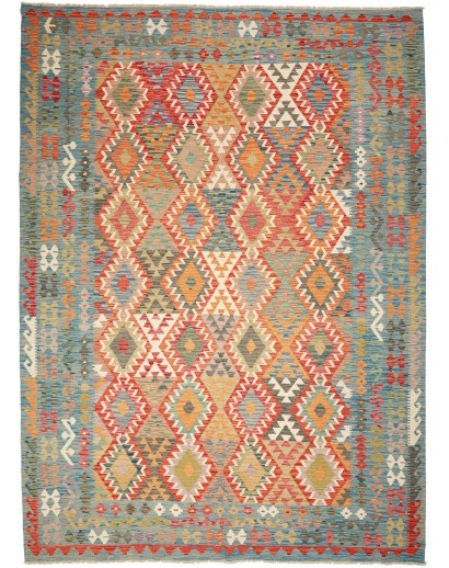 Tappeto Kilim Afghanistan marrone 258x356