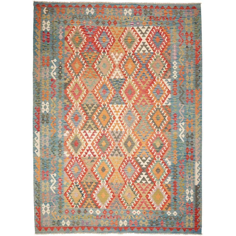 Tappeto Kilim Afghanistan marrone 258x356