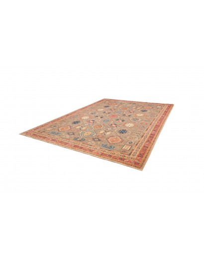 Tappeto Tribal Pakistan marrone grigio 277x370