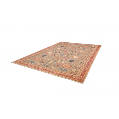 Tappeto Tribal Pakistan marrone grigio 277x370