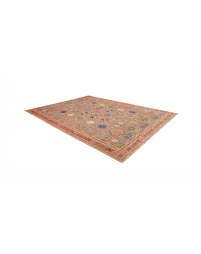 Tappeto Tribal Pakistan marrone grigio 277x370