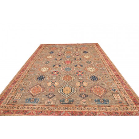 Tappeto Tribal Pakistan marrone grigio 277x370
