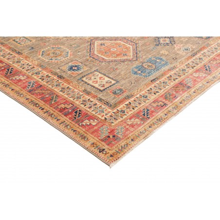 Tappeto Tribal Pakistan marrone grigio 277x370