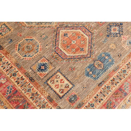 Tappeto Tribal Pakistan marrone grigio 277x370