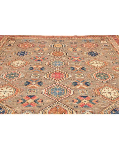 Tappeto Tribal Pakistan marrone grigio 277x370