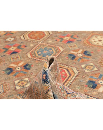 Tappeto Tribal Pakistan marrone grigio 277x370